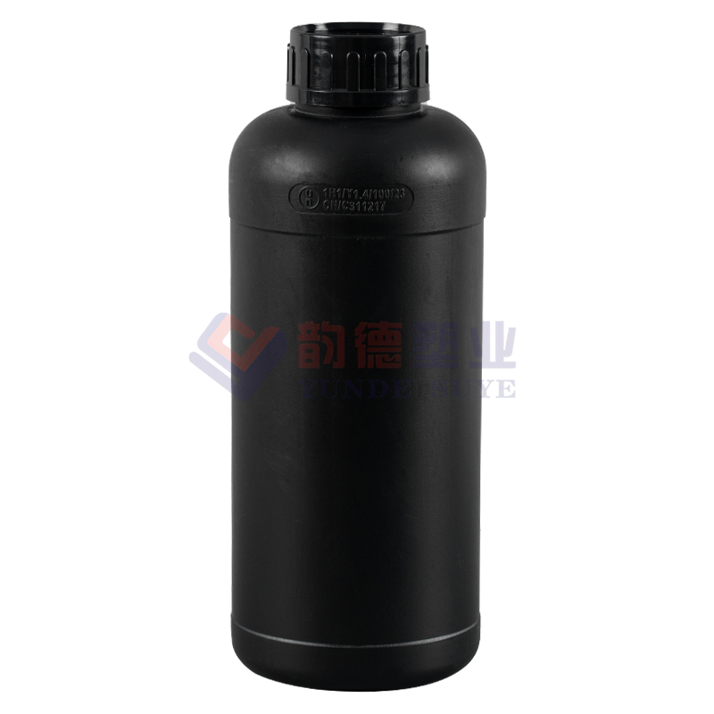 Almacenamiento estable de botellas redondas de HDPE de 1L-02 (espesadas)